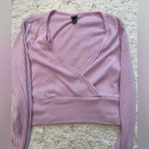 BRAND NEW!!! Cropped Long Sleeve Shirt